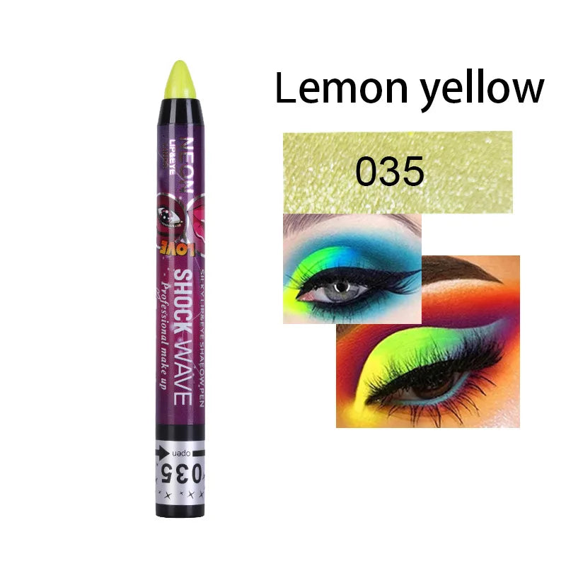 2 In 1 Eyeshadow Lipstick Stick Pencil Waterproof