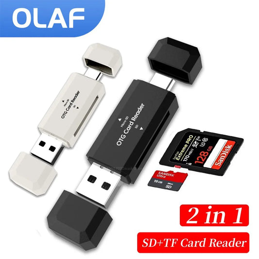 Type C SD TF Card Reader