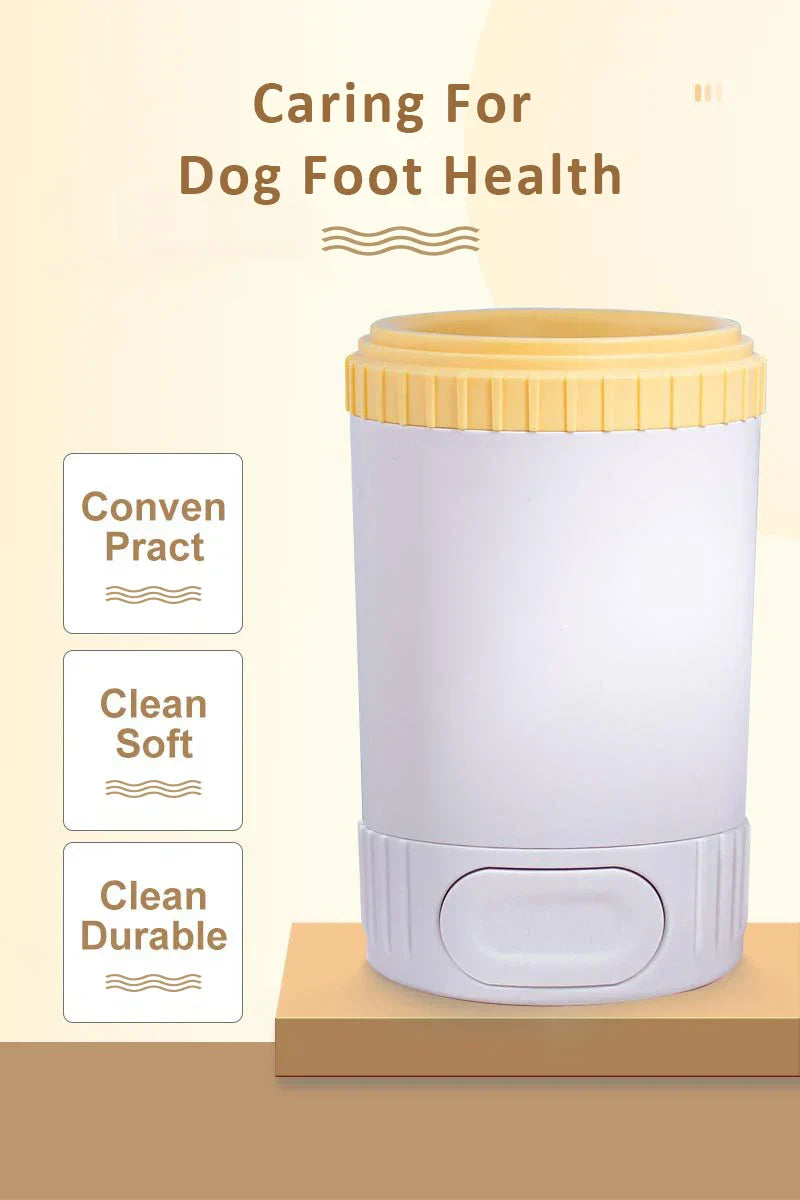 Dog Paw Washer – Gentle Silicone Bristles for Mess-Free Cleaning