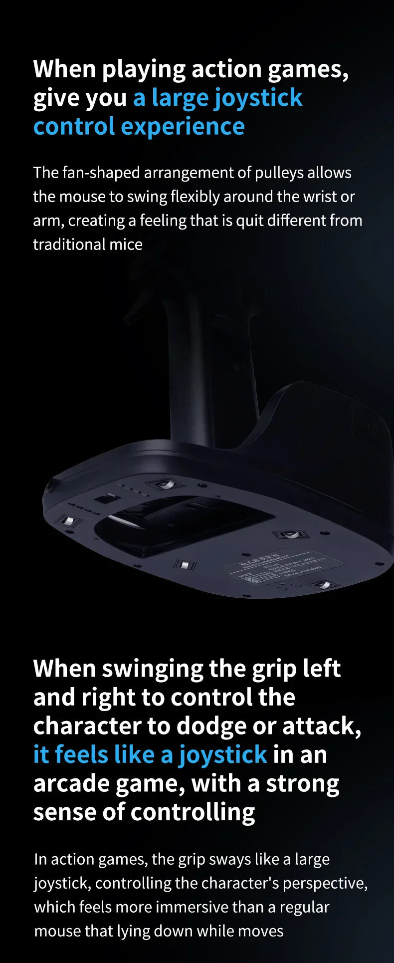 Gun-Style FPS Gaming Mouse